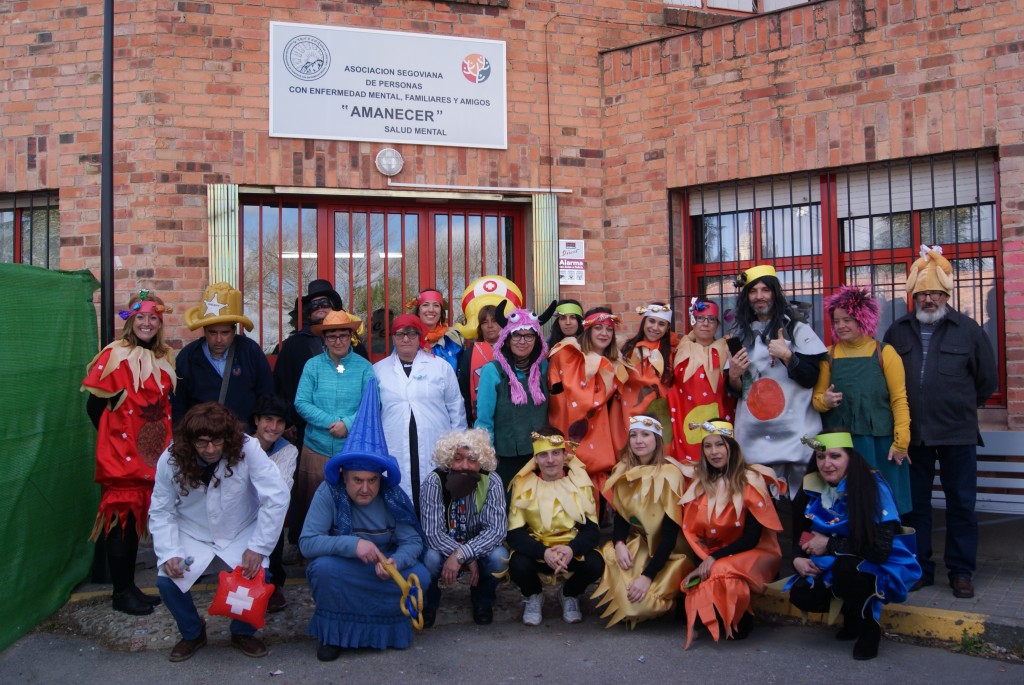 Fotografía de usuarios y trabajadores del Carnaval 2019